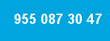 955 087 30 47 955 087 30 47